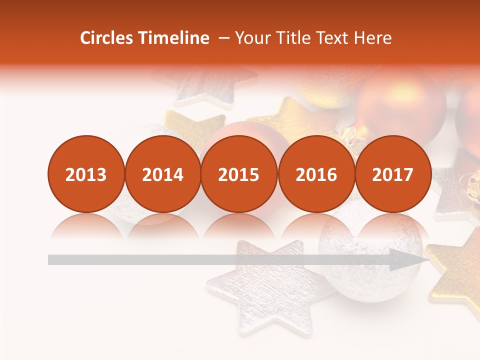 Reflection Art Xmas PowerPoint Template