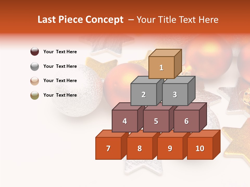 Reflection Art Xmas PowerPoint Template