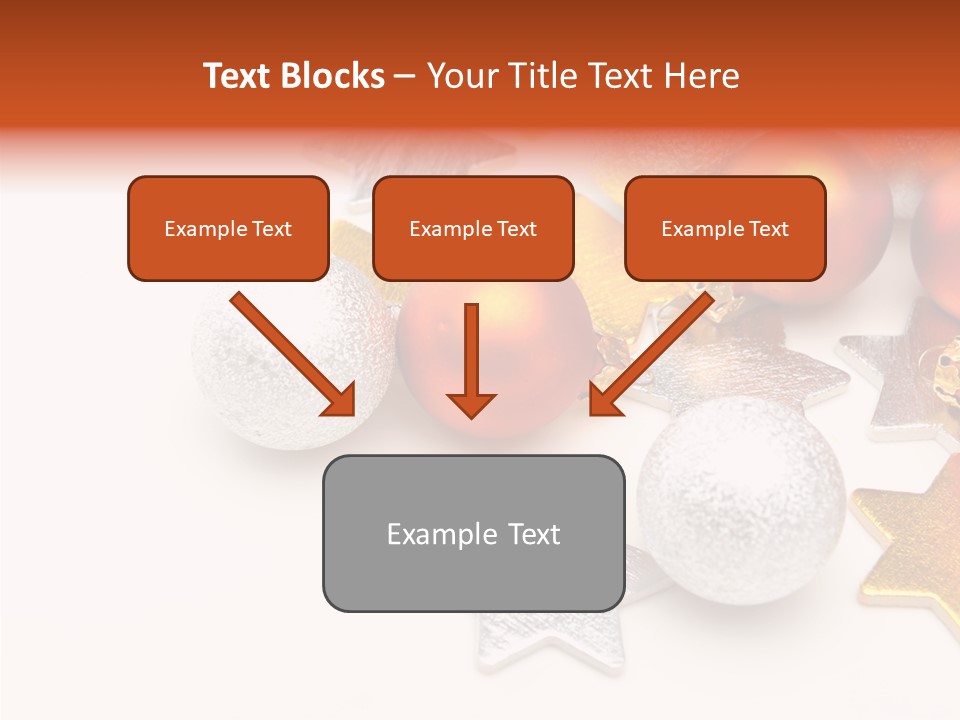Reflection Art Xmas PowerPoint Template