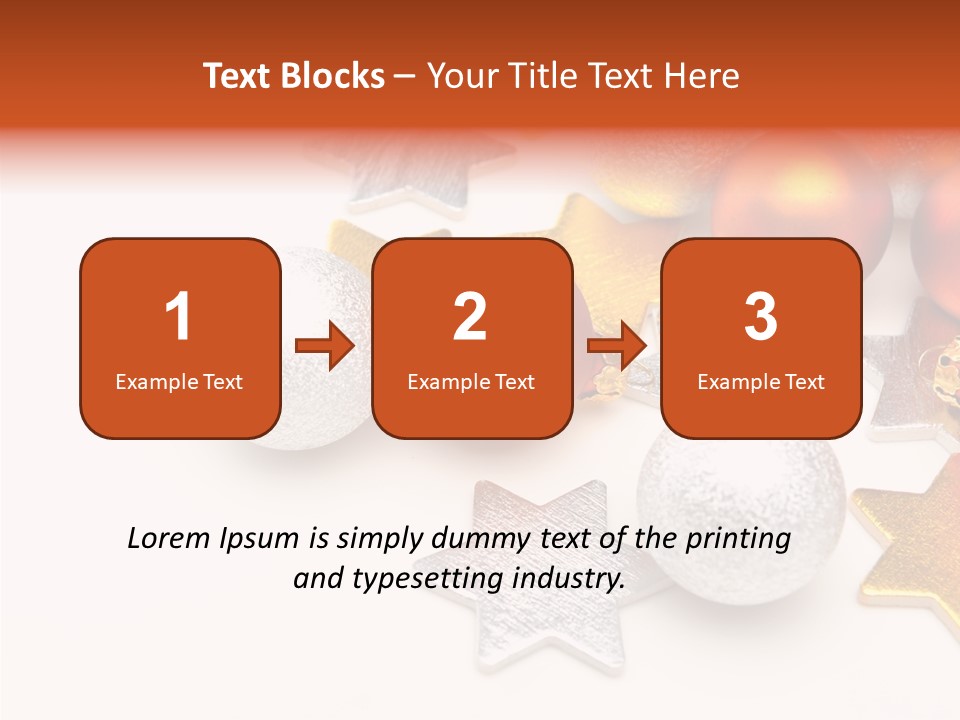 Reflection Art Xmas PowerPoint Template
