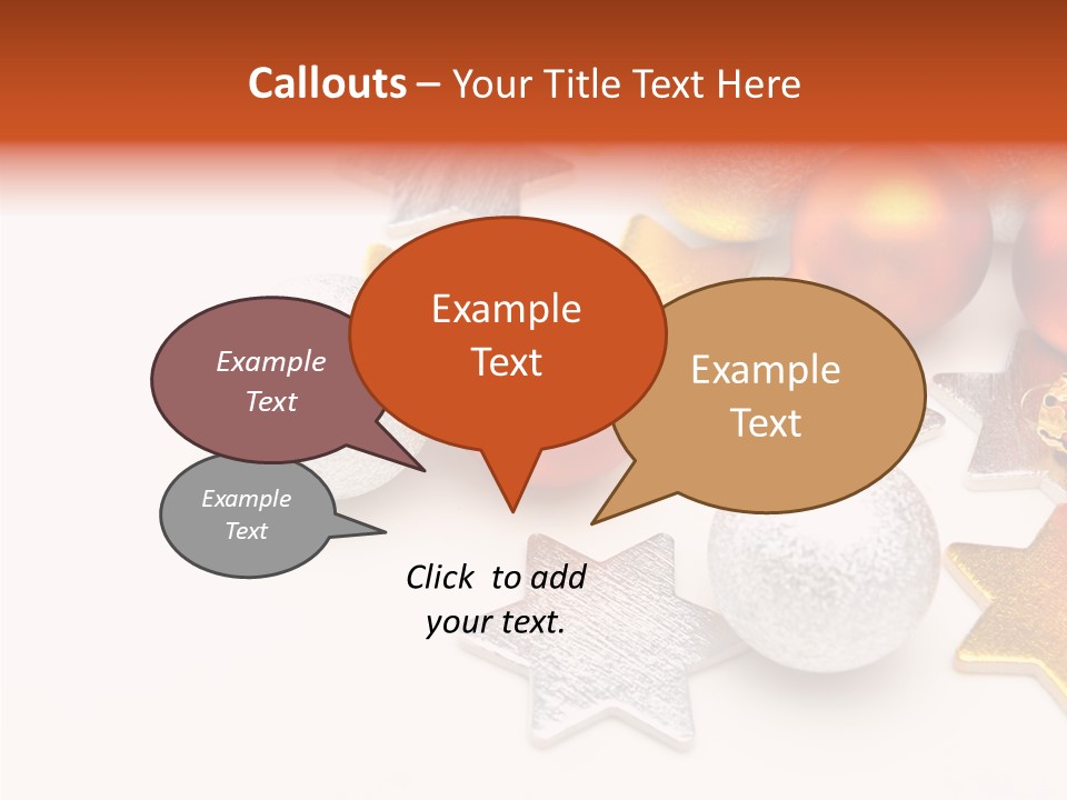 Reflection Art Xmas PowerPoint Template