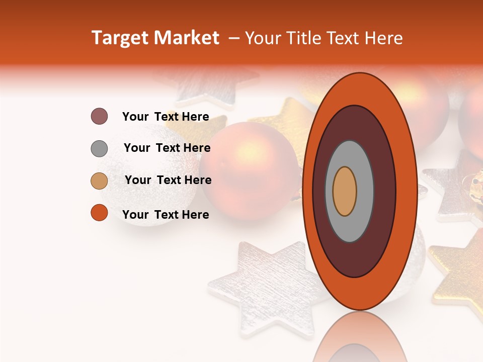Reflection Art Xmas PowerPoint Template