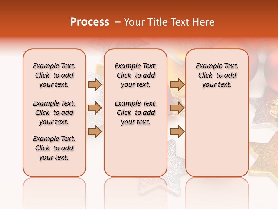 Reflection Art Xmas PowerPoint Template