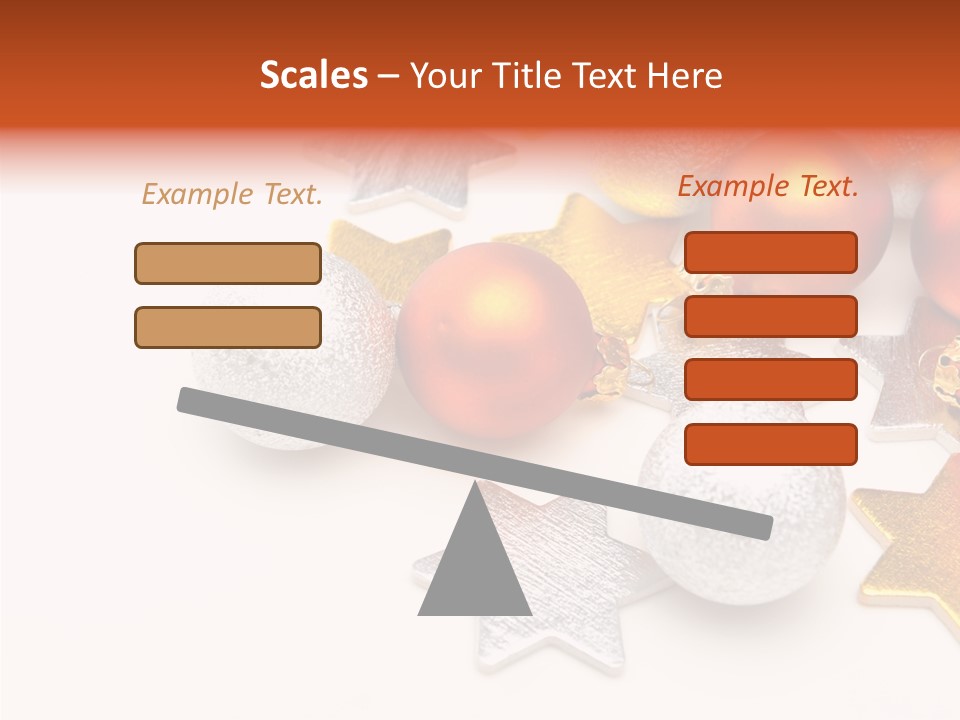 Reflection Art Xmas PowerPoint Template