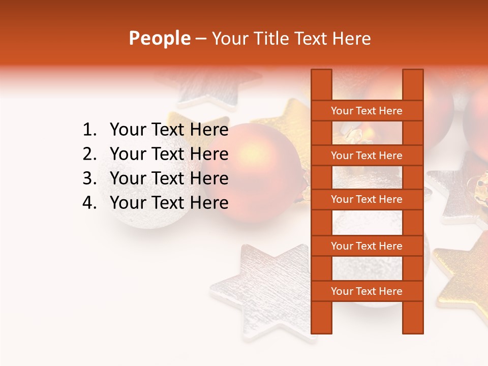 Reflection Art Xmas PowerPoint Template