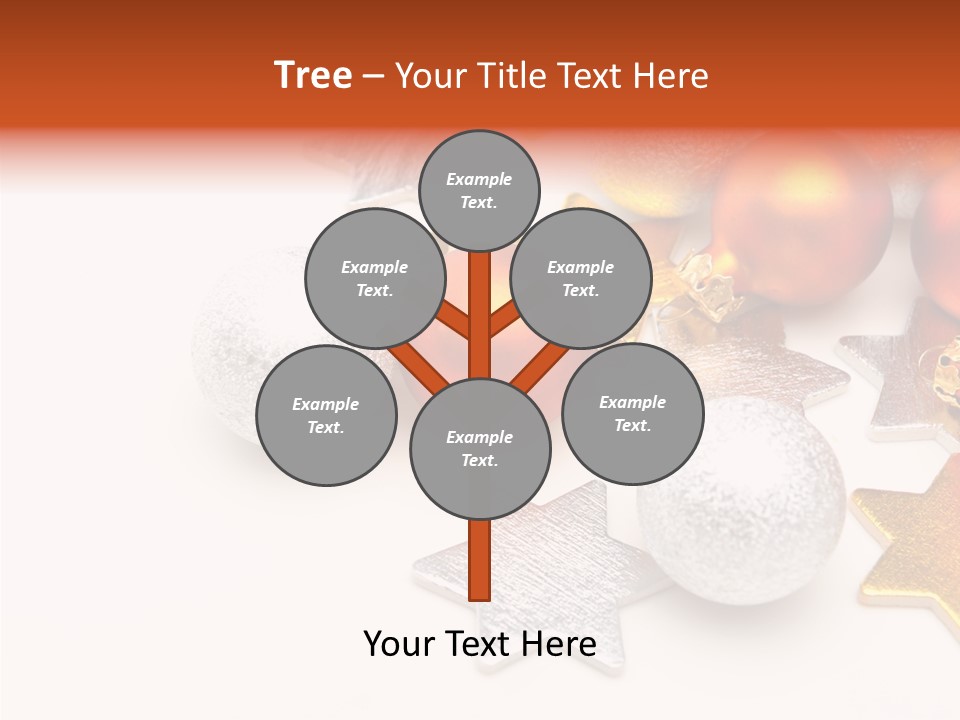 Reflection Art Xmas PowerPoint Template
