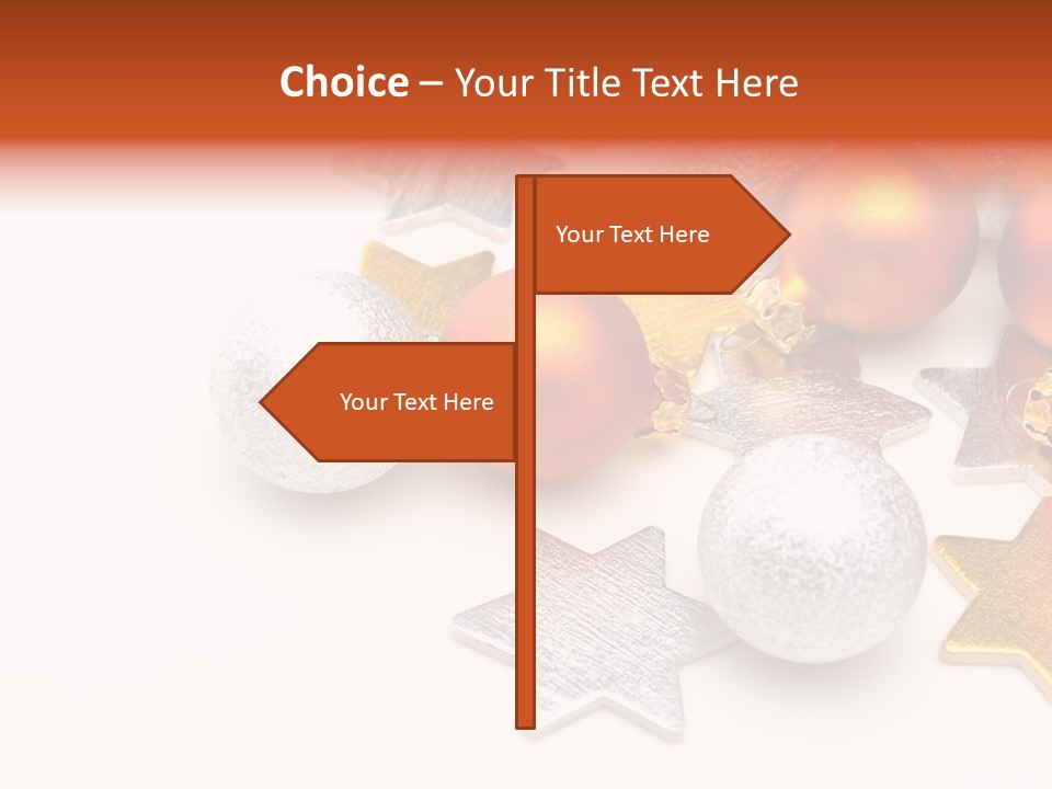 Reflection Art Xmas PowerPoint Template