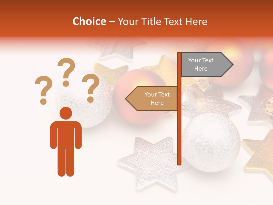 Reflection Art Xmas PowerPoint Template
