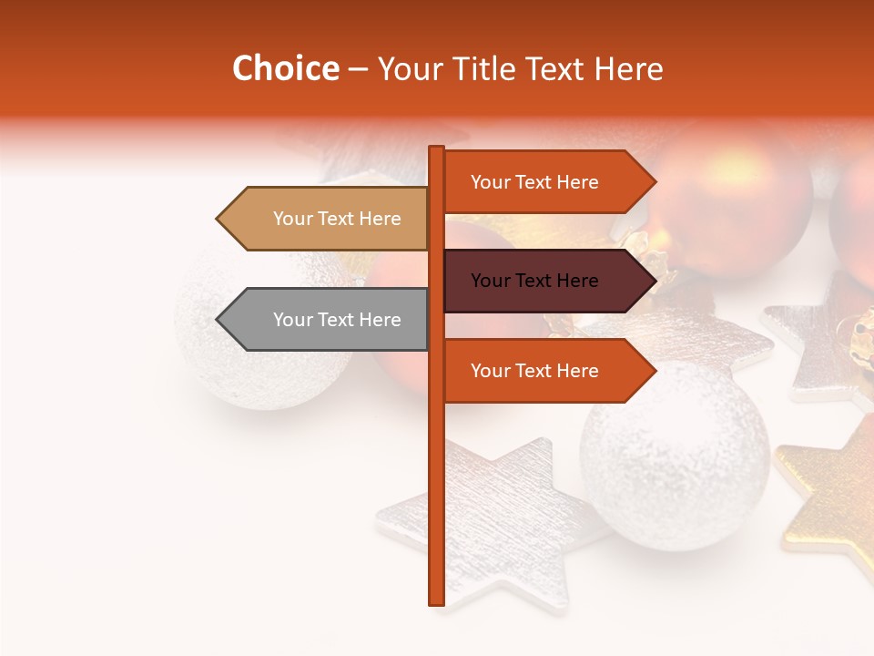 Reflection Art Xmas PowerPoint Template