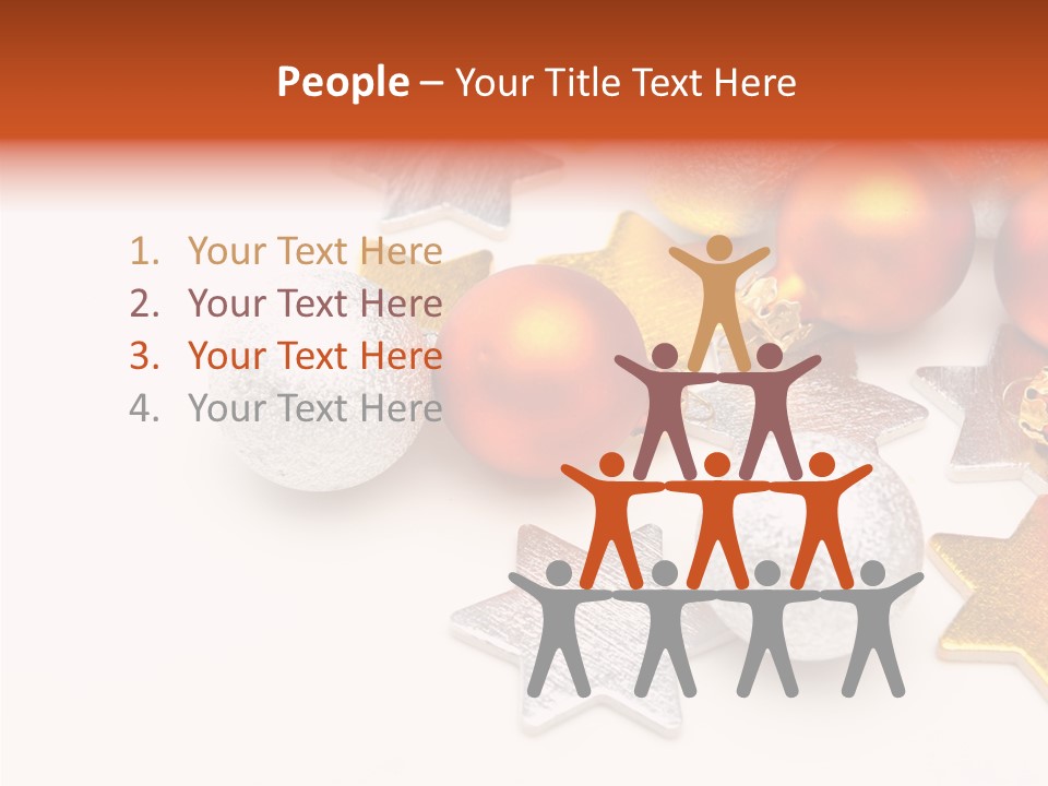 Reflection Art Xmas PowerPoint Template