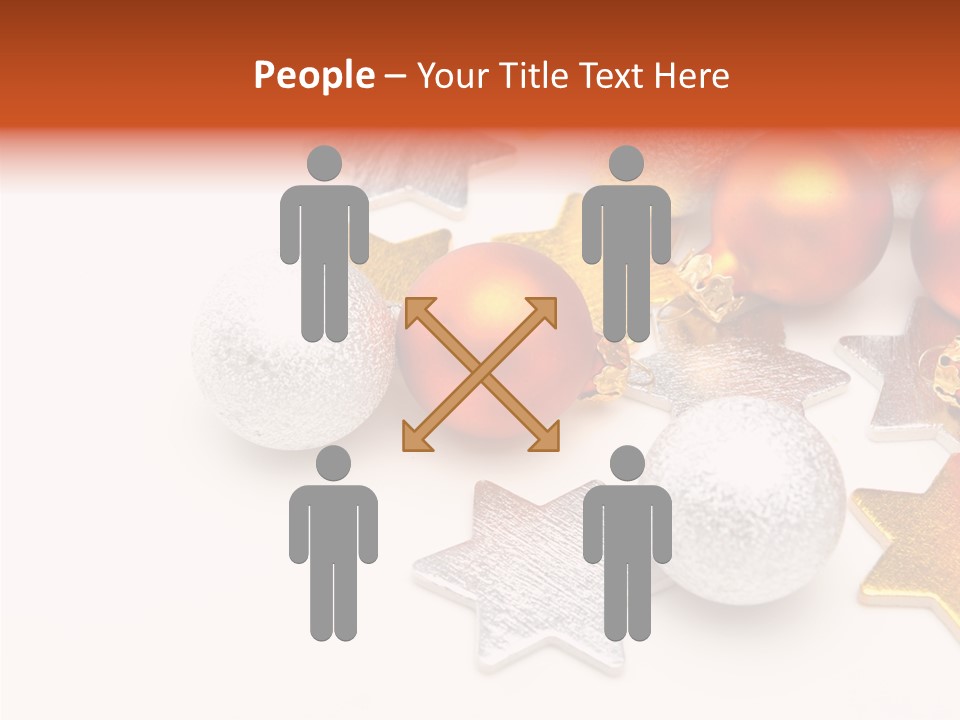Reflection Art Xmas PowerPoint Template