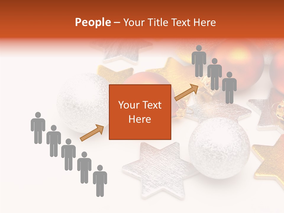 Reflection Art Xmas PowerPoint Template