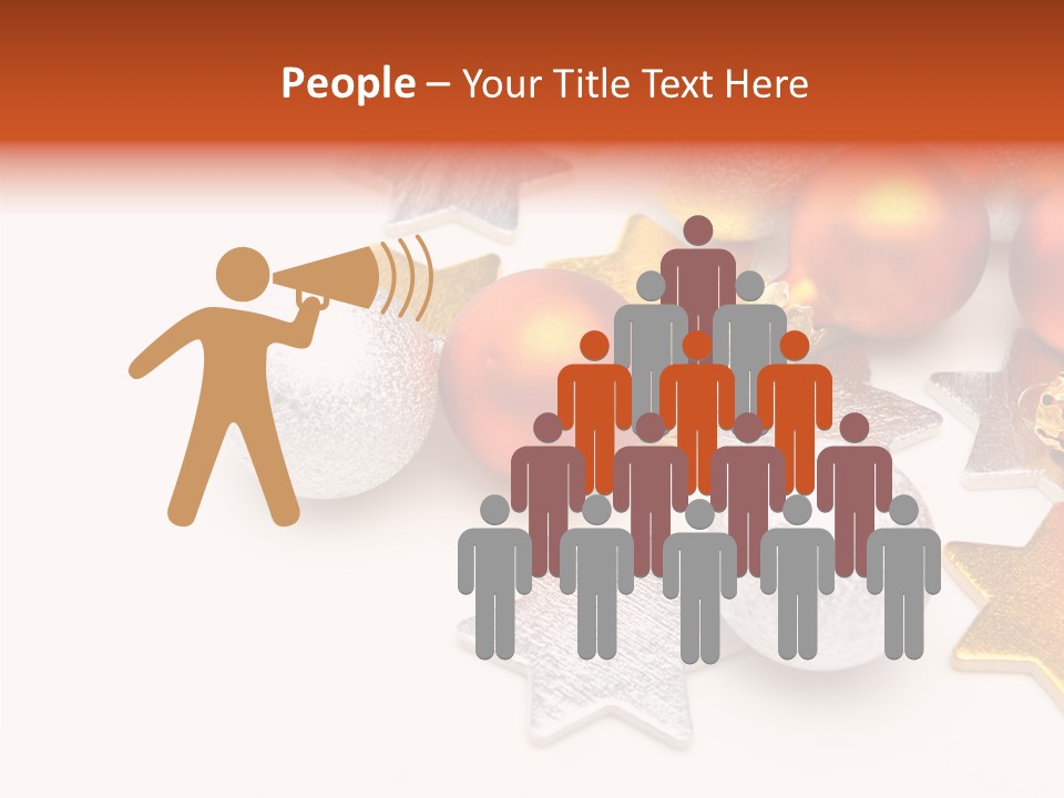 Reflection Art Xmas PowerPoint Template
