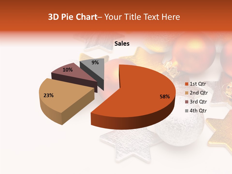 Reflection Art Xmas PowerPoint Template