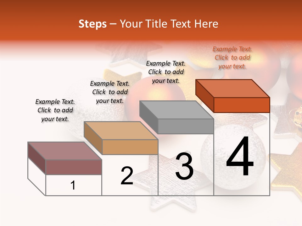 Reflection Art Xmas PowerPoint Template