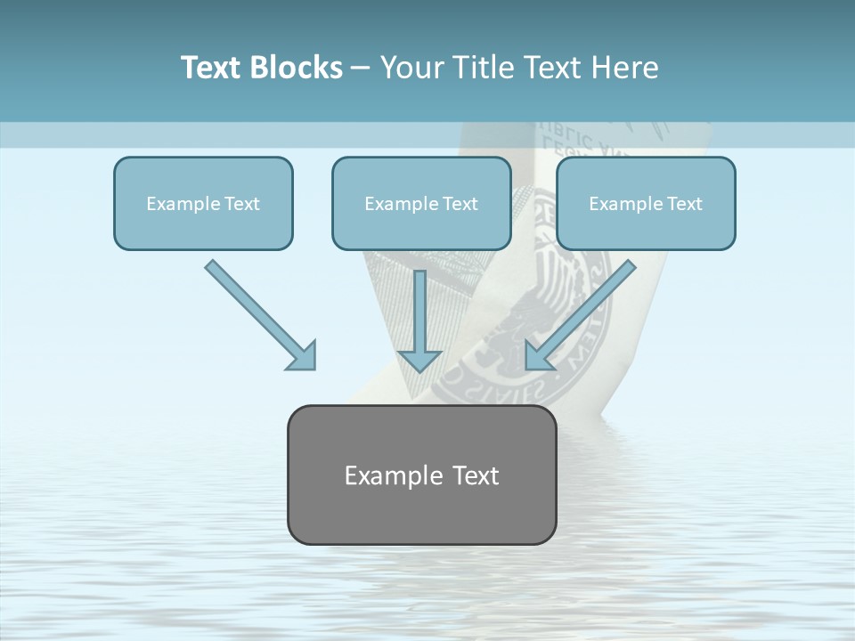 Emergency Ship Drown PowerPoint Template