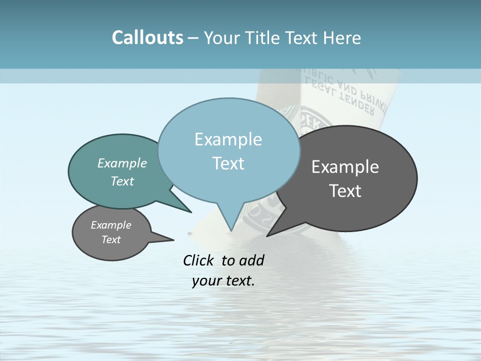Emergency Ship Drown PowerPoint Template