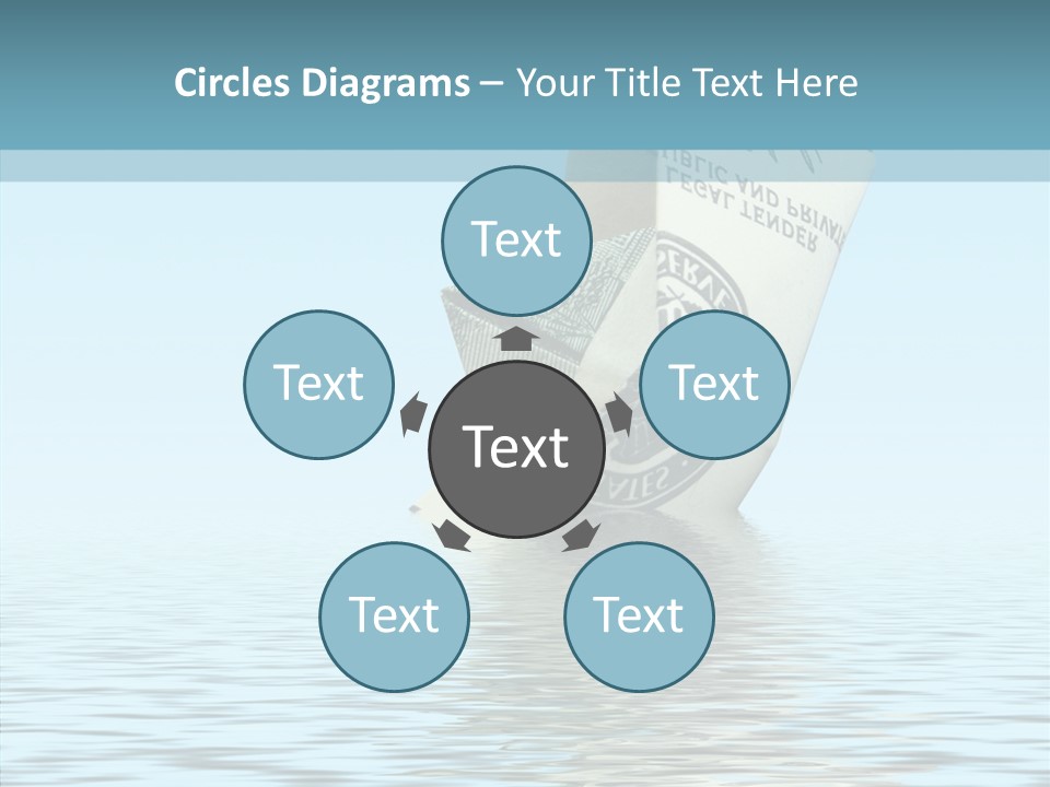 Emergency Ship Drown PowerPoint Template