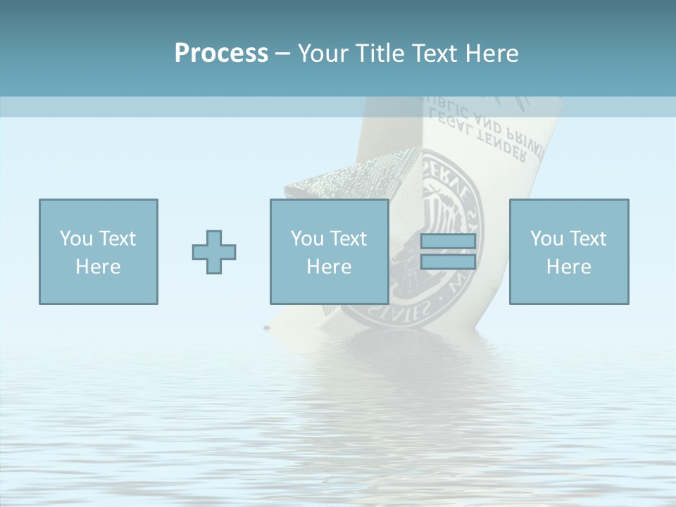 Emergency Ship Drown PowerPoint Template