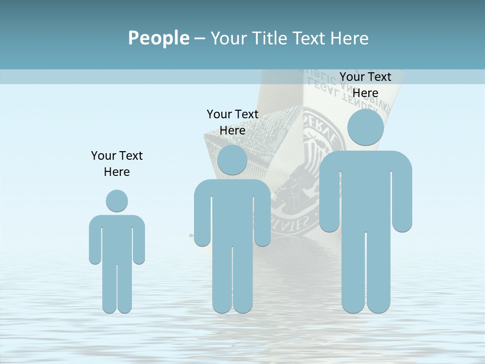 Emergency Ship Drown PowerPoint Template