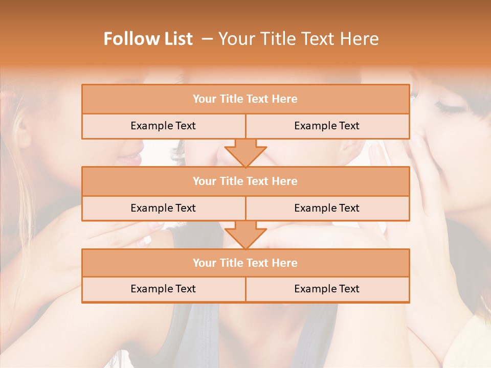 Surprised Cute Secret PowerPoint Template