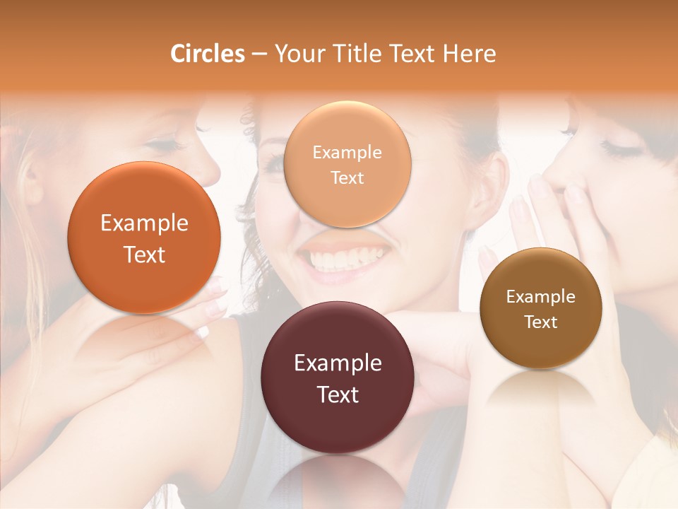 Surprised Cute Secret PowerPoint Template