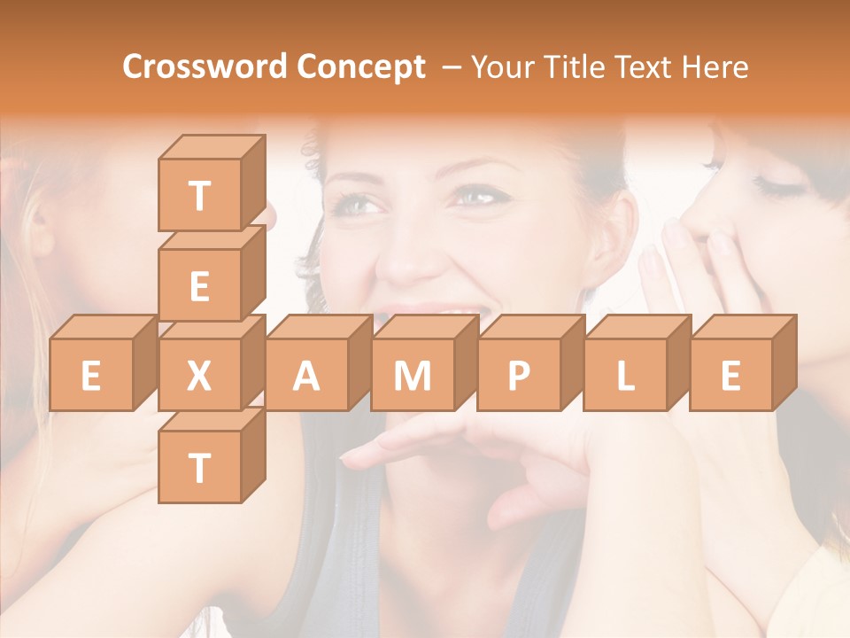 Surprised Cute Secret PowerPoint Template