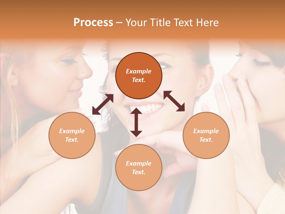 Surprised Cute Secret PowerPoint Template