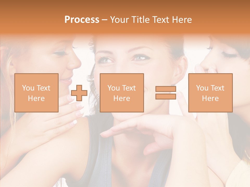 Surprised Cute Secret PowerPoint Template