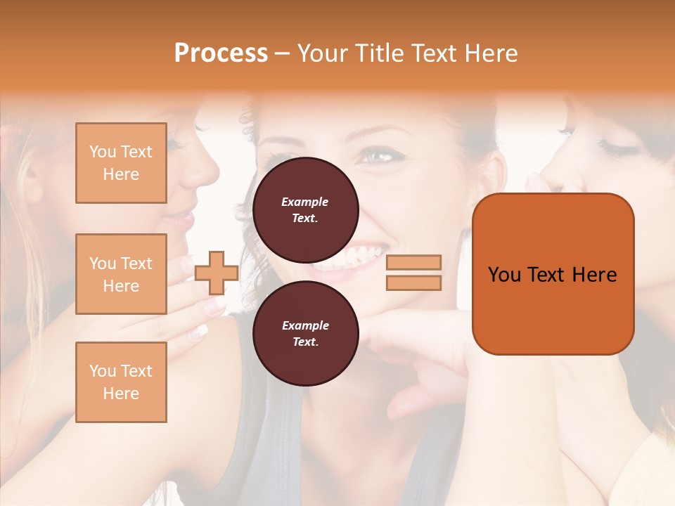 Surprised Cute Secret PowerPoint Template