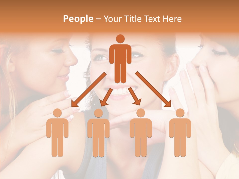 Surprised Cute Secret PowerPoint Template