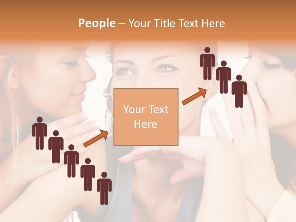 Surprised Cute Secret PowerPoint Template