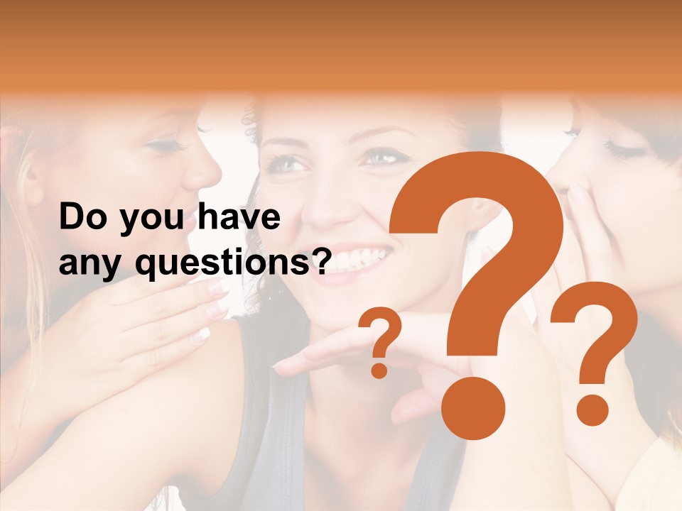 Surprised Cute Secret PowerPoint Template