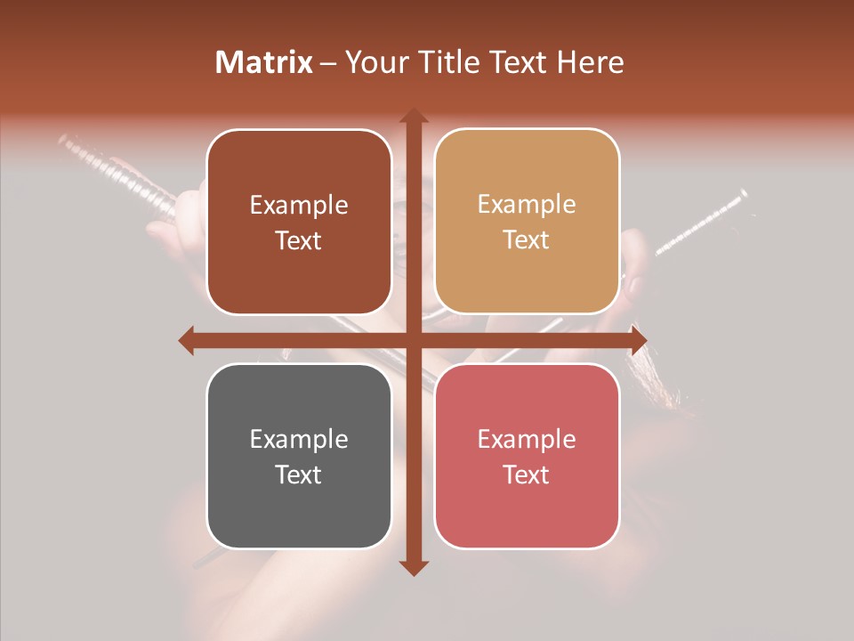 Shadow East Conflict PowerPoint Template