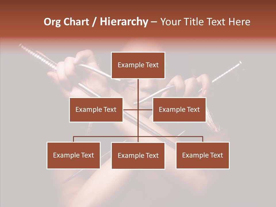 Shadow East Conflict PowerPoint Template