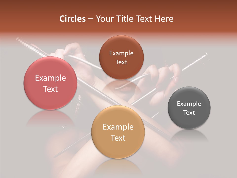 Shadow East Conflict PowerPoint Template