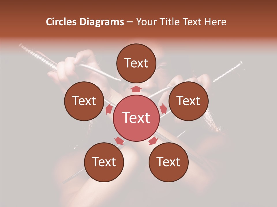 Shadow East Conflict PowerPoint Template