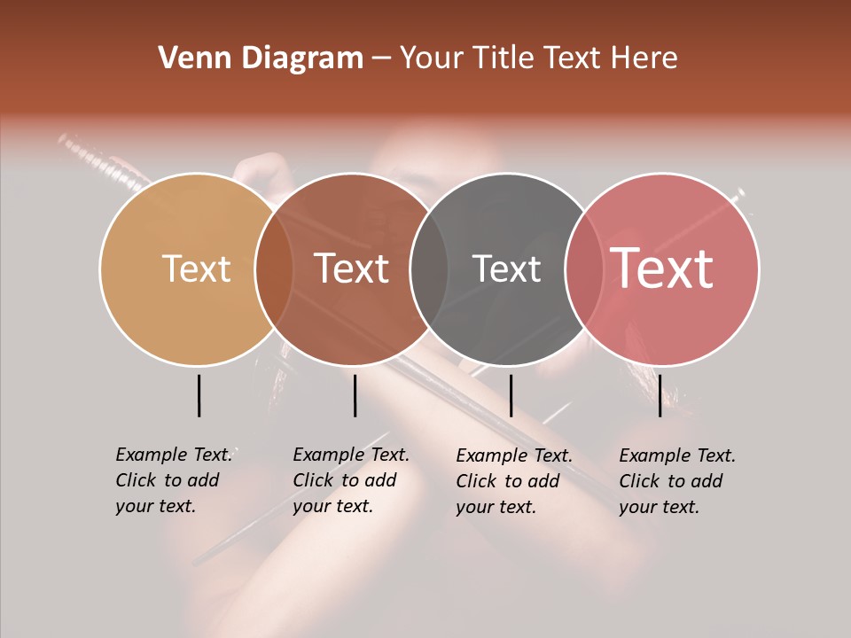 Shadow East Conflict PowerPoint Template