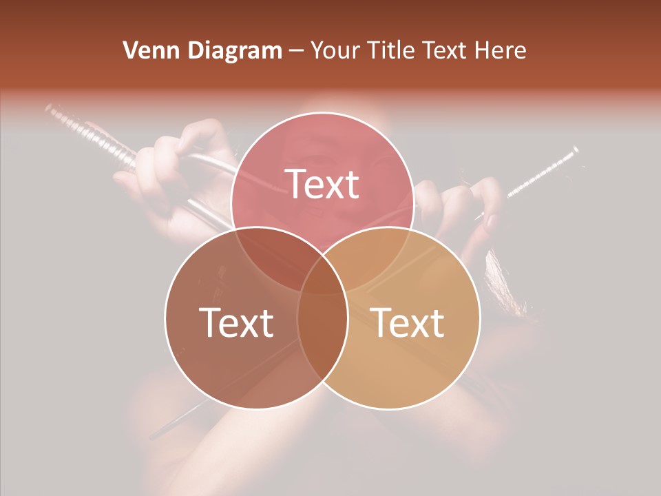 Shadow East Conflict PowerPoint Template