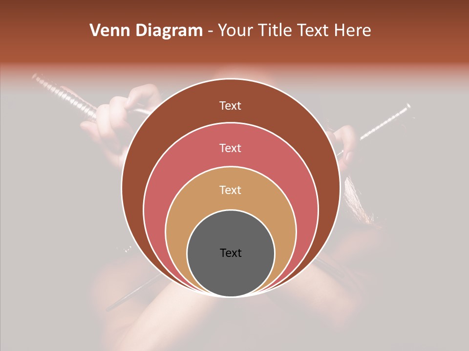 Shadow East Conflict PowerPoint Template