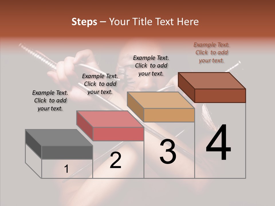 Shadow East Conflict PowerPoint Template