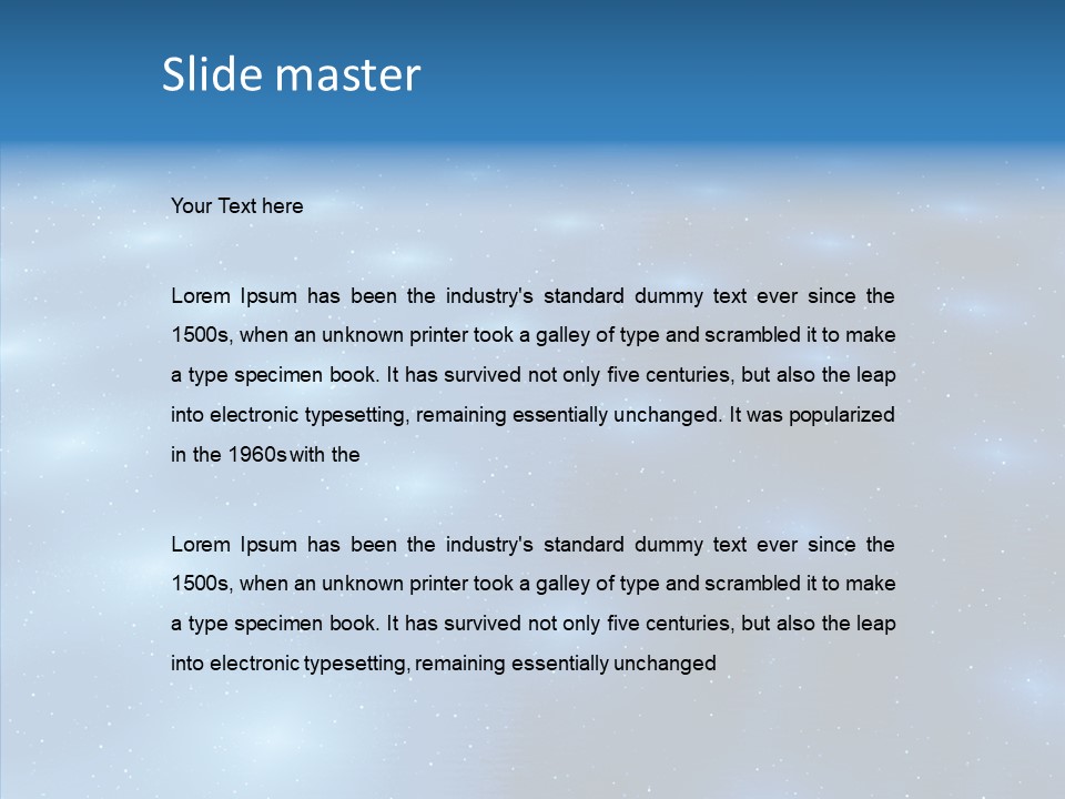 Landscape Design Illustration PowerPoint Template