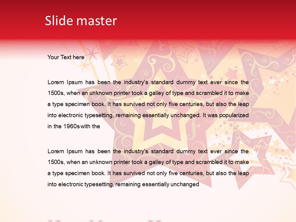 Graphic New Christmas PowerPoint Template