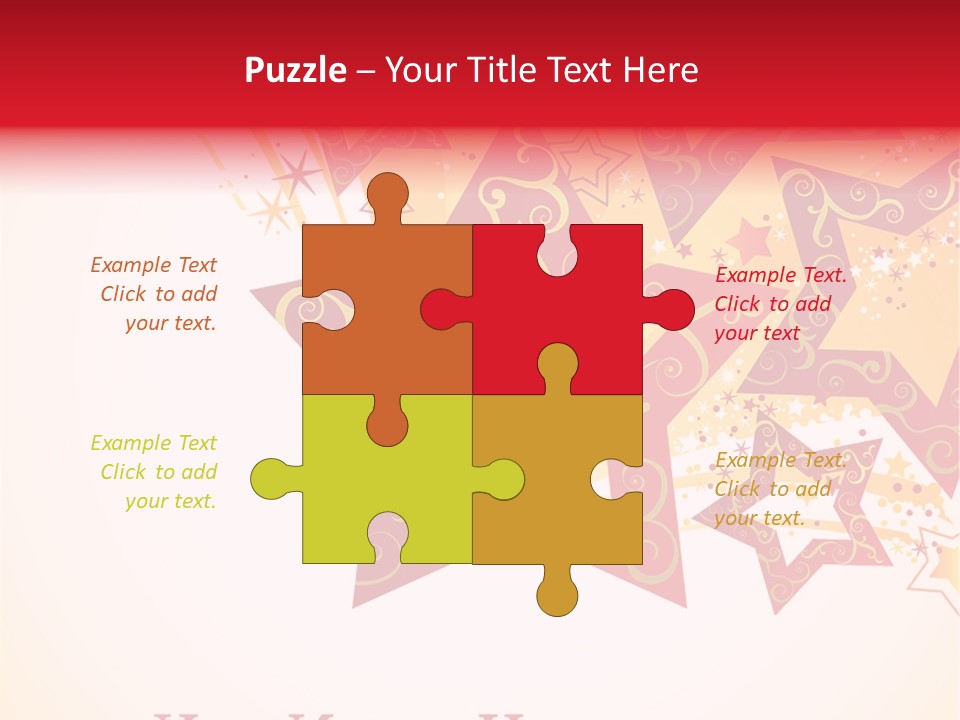 Graphic New Christmas PowerPoint Template