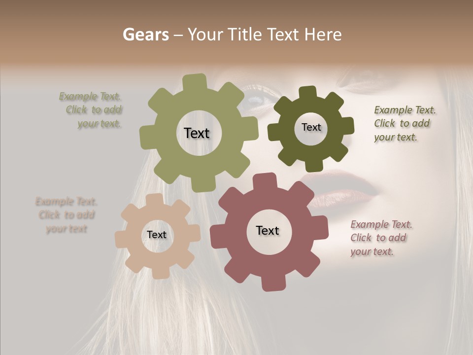 Group Figure Boardroom PowerPoint Template