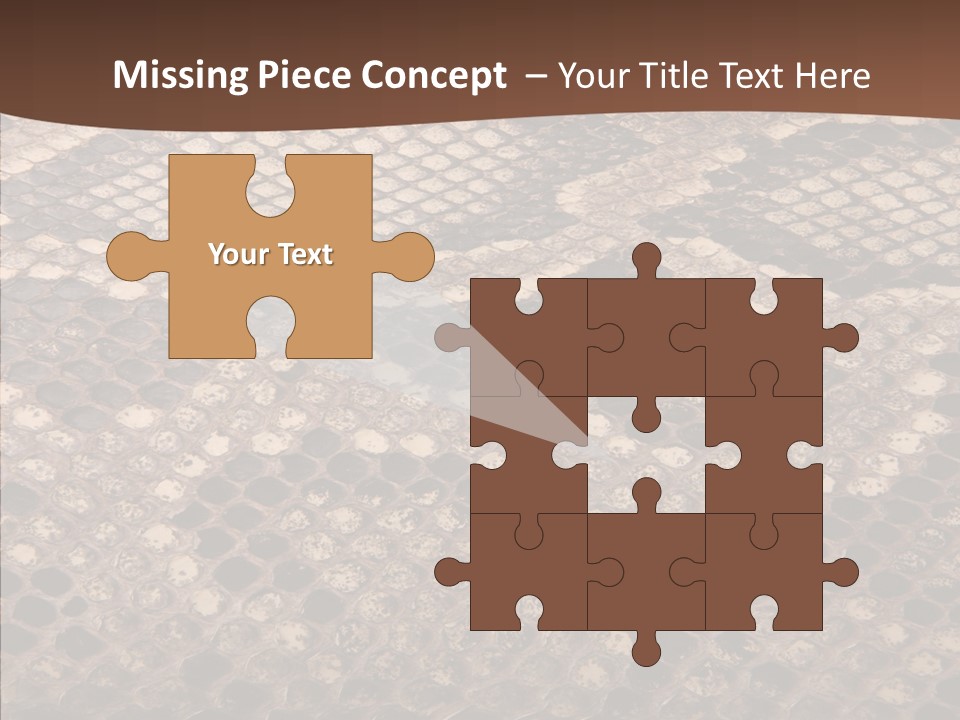 Rough Effect Organism PowerPoint Template