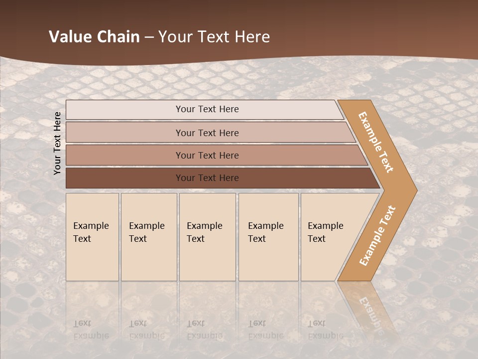 Rough Effect Organism PowerPoint Template