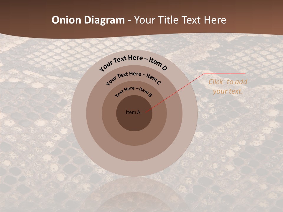 Rough Effect Organism PowerPoint Template