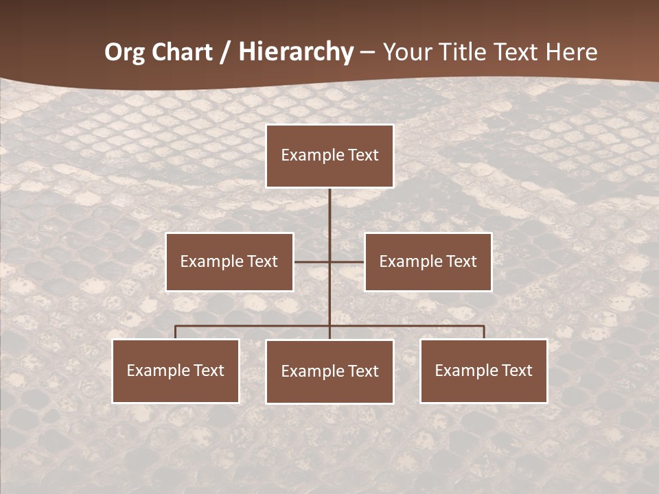 Rough Effect Organism PowerPoint Template