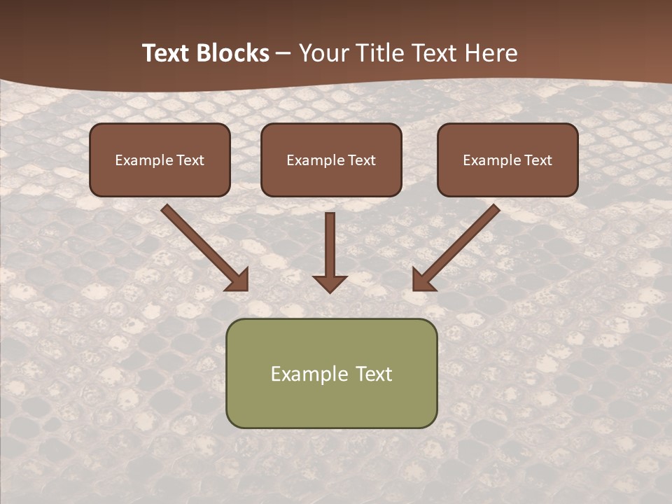 Rough Effect Organism PowerPoint Template